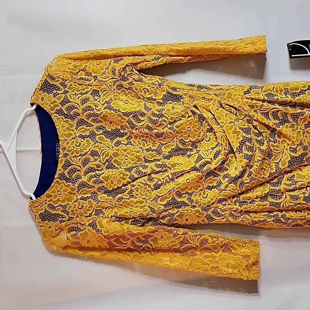 Kasper lace Overlay dress - Picture 4 of 10